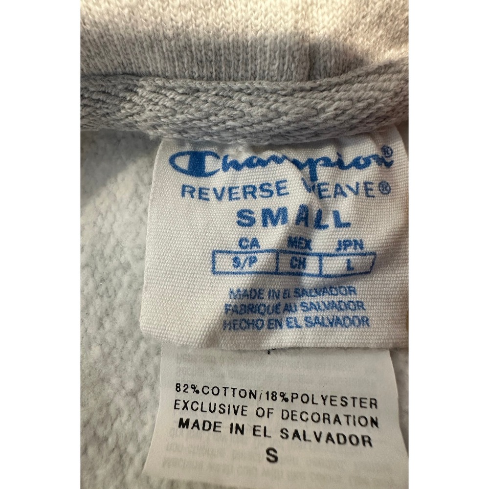 Champion Reverse Weave St Louis Blues NHL Hoodie Grey Small Campbell Conference - Picture 8 of 8